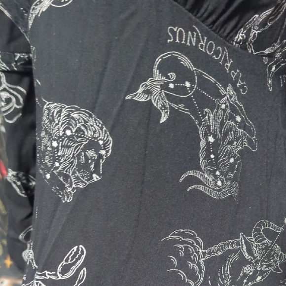 Disturbia Zodiac Flare Sleeve Dress - Picture 4 of 7